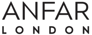 Inspired by Anfar London reference brand logo