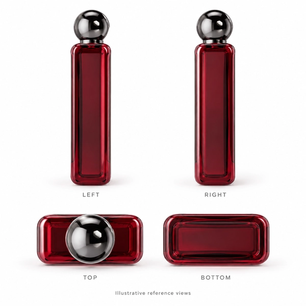 Amber Rebel: illustrative original-reference bottle views