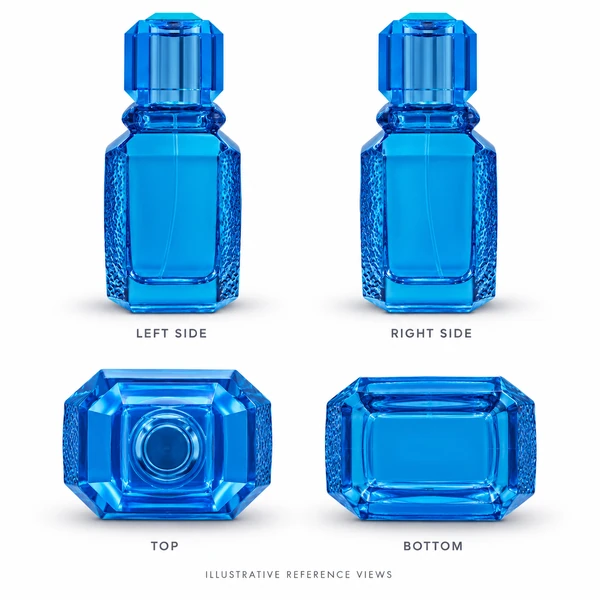 Oud Reverie: illustrative original-reference left, right, top and bottom bottle views