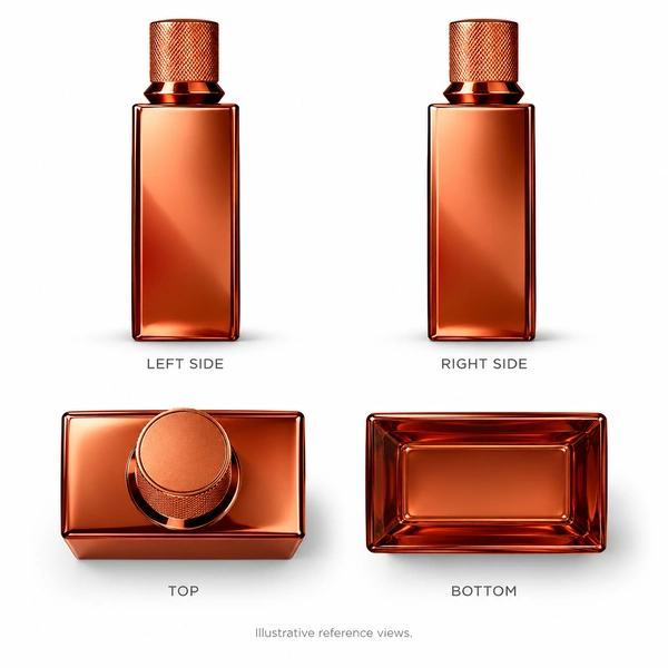 Resin Earth: illustrative original-reference left, right, top and bottom bottle views